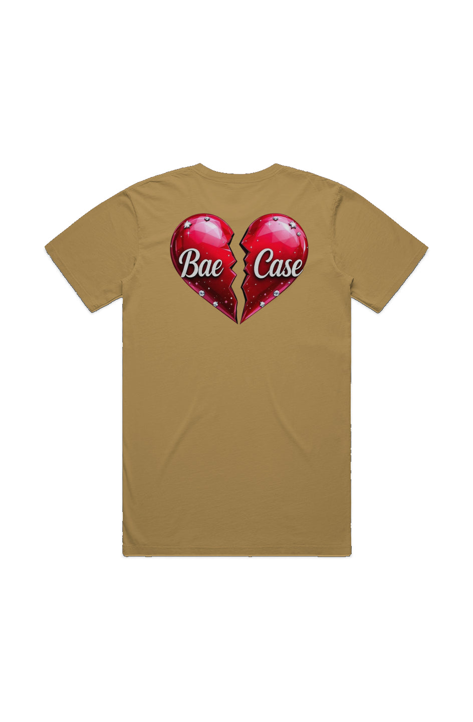 Broken Diamond Studded Heart Tee