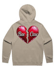 Broken Diamond Studded Heart Hoodie (Heavy/Faded)