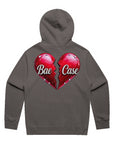 Broken Diamond Studded Heart Hoodie (Heavy/Faded)