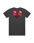 Broken Diamond Studded Heart Tee