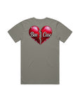 Broken Diamond Studded Heart Tee