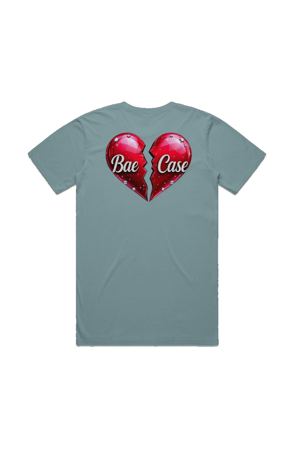 Broken Diamond Studded Heart Tee
