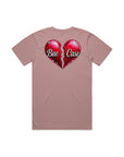 Broken Diamond Studded Heart Tee